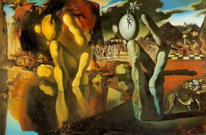 Salvador Dali - Metamorfose de Narciso
