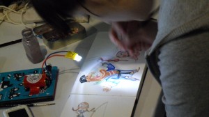 Arte manual na Campus Party