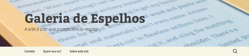 Cabeçalho do Galeria de Espelhos