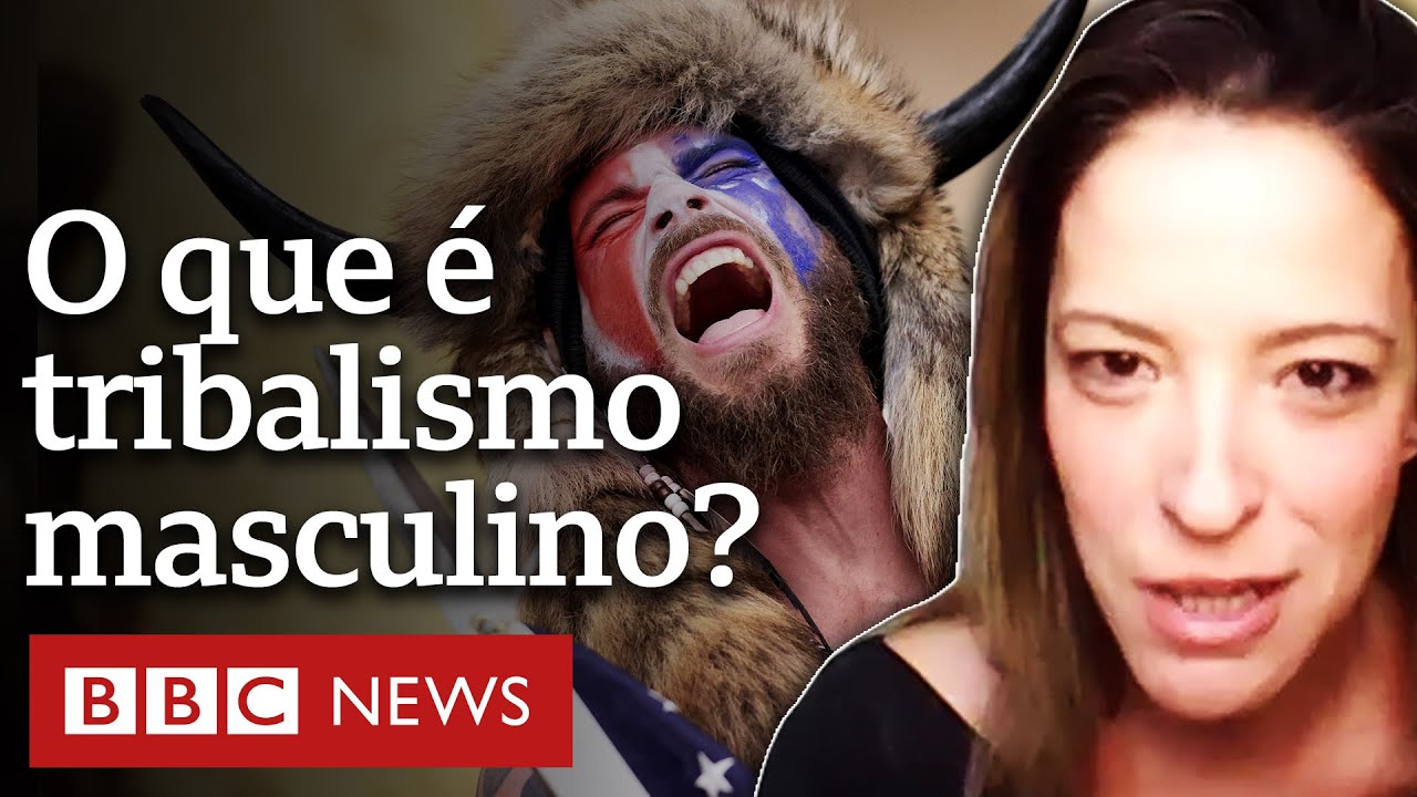 Capa do vídeo da BBC sobre o tribalismo masculino