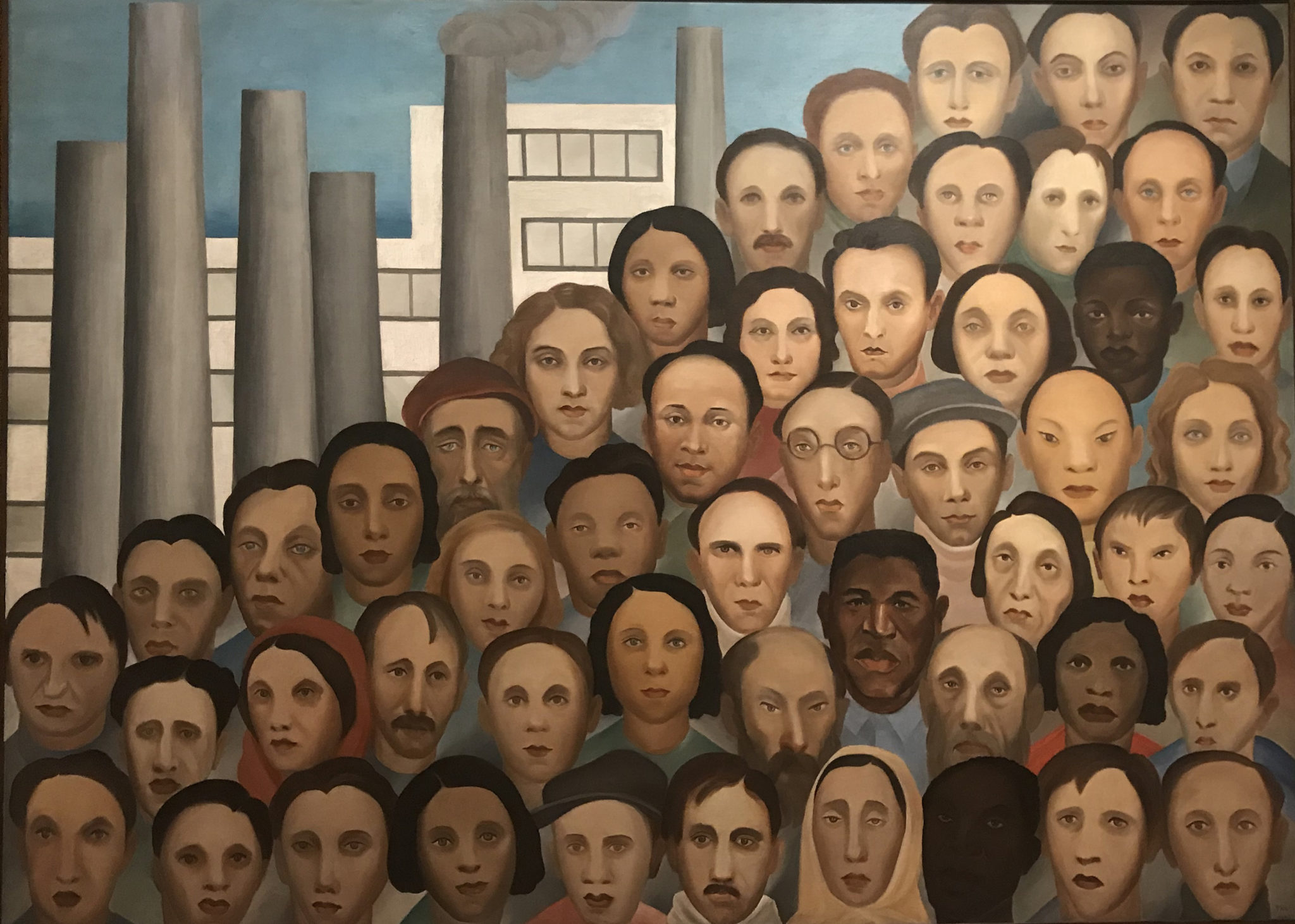 Operários, de Tarsila do Amaral